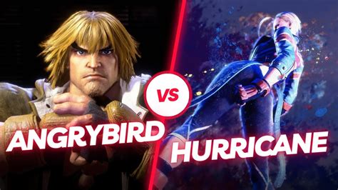 Sf Top Players Fight Angry Bird Ken Vs Hurricane Cammy