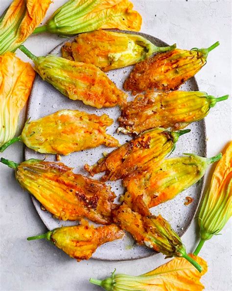 Stuffed Squash Blossoms Recipe The Feedfeed