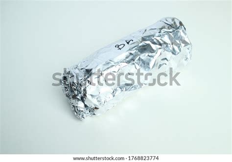 Isolated Image Burrito Wrap Aluminium Foil Stock Photo 1768823774 | Shutterstock