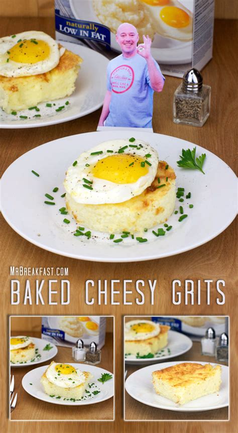 Baked Cheesy Grits Recipe MrBreakfast