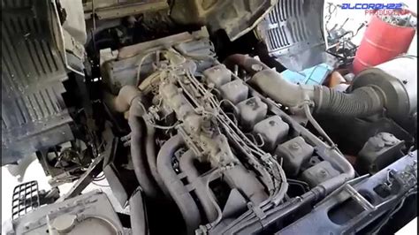 Mitsubishi Fuso 6D24 Engine View - YouTube