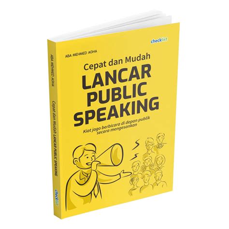 Jual Buku Belajar Cepat Dan Mudah Lancar Public Speaking Shopee Indonesia