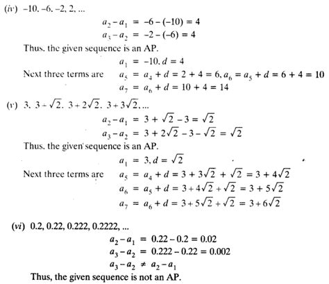 Ncert Solutions For Class Maths Chapter Arithmetic Progressions Ex