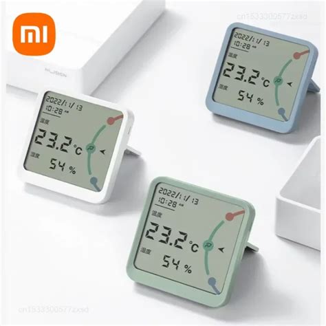 Xiaomi Deli Electronic Temperature Hygrometer Dry Wet Dual Use High Precision Electronic