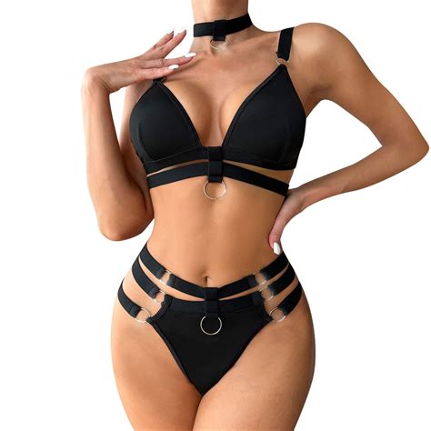 X Lingerie Plus Size Sexy Push Up Sexy Lingerie Women See Through