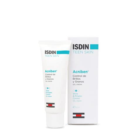 Isdin Acniben Gel Crema Control De Brillos Y Granos 40ml Niumee