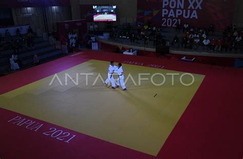 PENYISIHAN JUDO KELAS NAGE NO KATA PON PAPUA ANTARA Foto