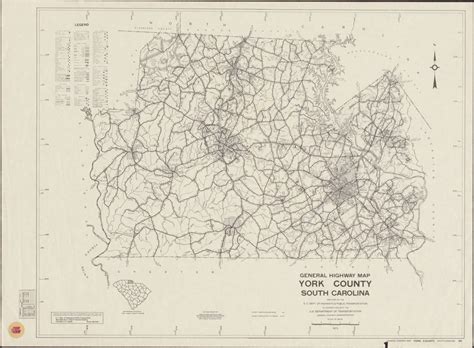 Map Of York County Sc | Map Of West