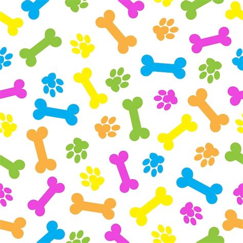 Free Vector | Bones pattern background