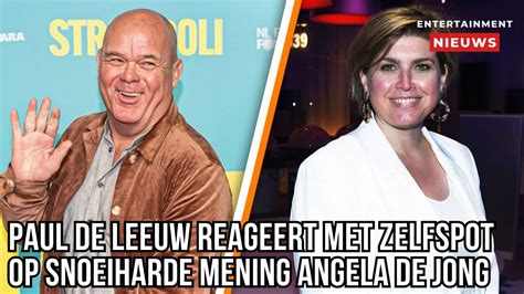 Paul De Leeuw Reageert Op Kritiek Angela De Jong Over Hotel Hollandia