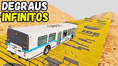 Nibus Descendo A Escadaria Beamng Drive Youtube