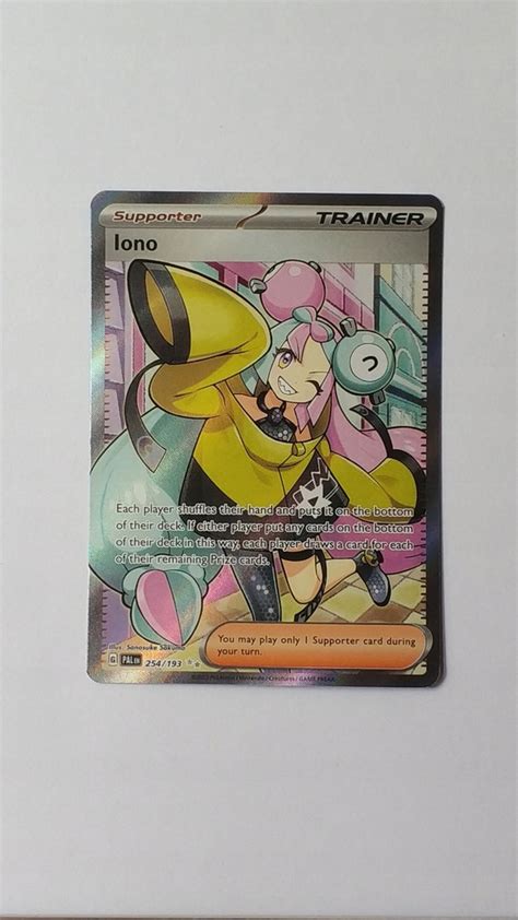 Iono Full Art Paldea Evolved Oficjalne