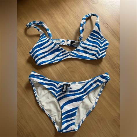 Triangl Swimwear Swim Triangl Maia Zebra Splash Bikini Poshmark