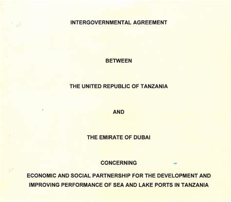 Mkataba Wa Bandari Na Dp World Pdf Assengaonline