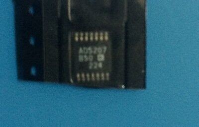 AD5207BRU50 ANALOG DEVICE IC DGTL POT DUAL 256POS 14 PIN TSSOP EBay