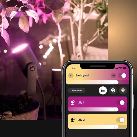 Philips Hue Lily Outdoor Spot Light Base Kit Online At Best Price Led