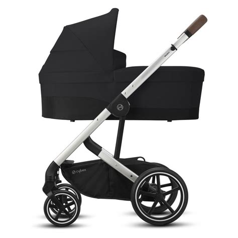 CYBEX Kolica 3u1 Balios S Lux Aton 5 Deep Black Silver Baby Center