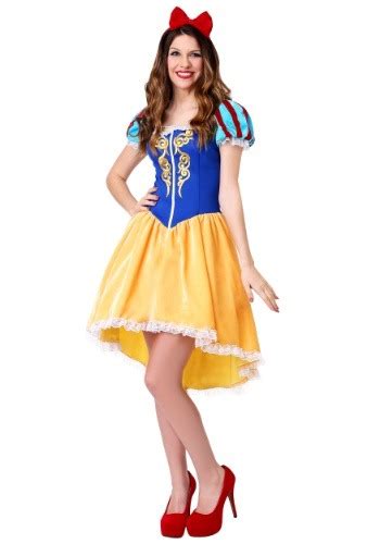 Womens Plus Size Ravishing Snow White Costume