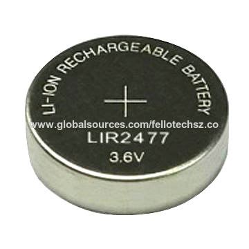 Buy Wholesale China V Lir Li Ion Rechargeable Button Cell