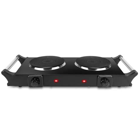 Dropship W Electric Dual Burner Portable Coil Heating Hot Plate Stove Countertop Rv Hotplate