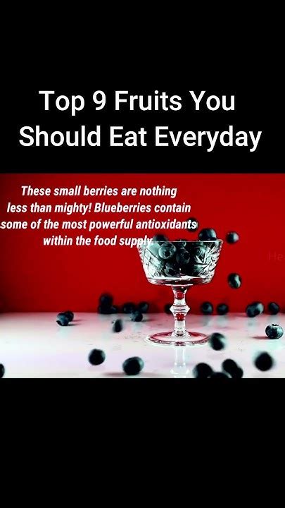 Health Benefits Of Blueberries Top 9 Fruits You Should Eat Everyday