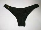 Victoria Secret Large L Itsy Bikini Bottom Cheeky Ruched Back Black Sexy Vs Ebay