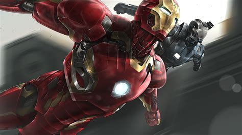 Iron Man And War Machine K Wallpaper Hd Superheroes Wallpapers K