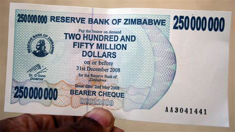 Zimbabwe Waves Farewell To Its 100 Trillion Dollar Bills Marketwatch