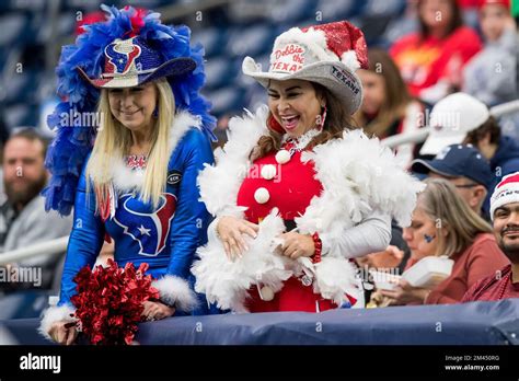 Houston Tx Usa Th Dec Houston Texans Fans Prior To A Game