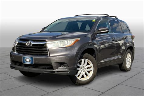 Pre Owned Toyota Highlander Le Sport Utility In Westwood Fs