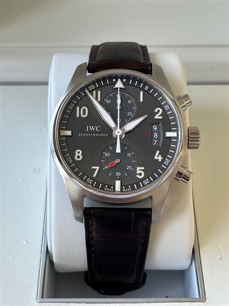 IWC Pilots Watch Chronograph Spitfire Fullset Mit Garantie Kaufen