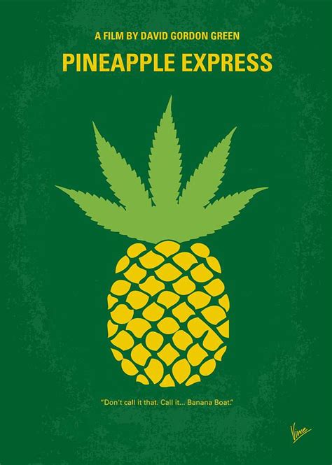 Pineapple Digital Art - No264 My Pineapple Express Minimal Movie Poster ...