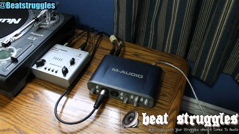 Audio Interface M-Audio Fast Track Pro Set Up - YouTube
