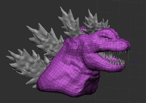 ArtStation - Godzilla sculpt
