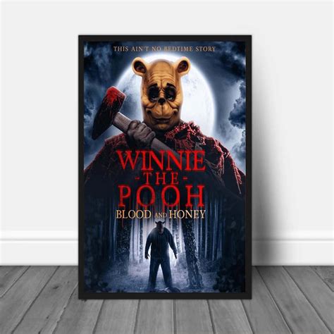 Pooh Blood And Honey Horror Movie Poster