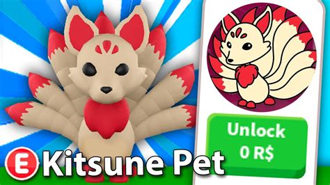 New How To Get Free Kitsune Pet In Adopt Me Roblox Adopt Me Kitsune