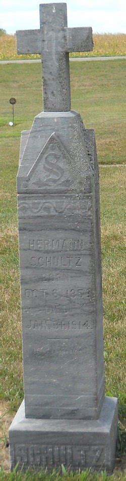 Hermann Schultz 1853 1914 Mémorial Find a Grave