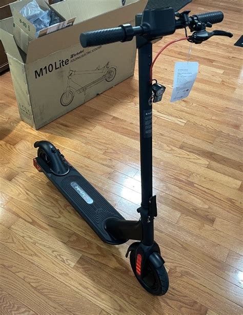 TurboAnt M10 Lite Folding Electric Scooter Review Zippy And Fun