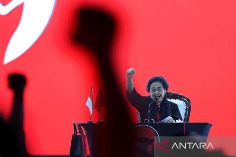 Rakernas V Mandatkan Megawati Tentukan Sikap Politik Pdip Antara News