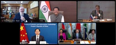 Commerce Minister Piyush Goyal Chairs 7th BRICS Industry Ministers Meeting