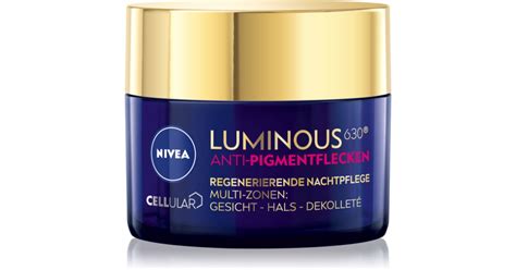 Nivea Cellular Luminous Crema De Noche Contra Problemas De