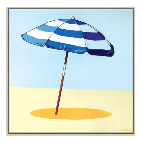 Beach Umbrella Printed Wall Art Temple And Webster