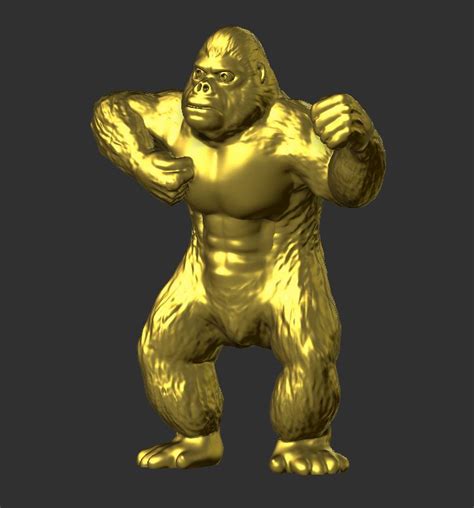 Stl File Monke Kong・3d Printer Design To Download・cults