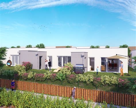 Vente maison neuve à Fleury sur Orne Villas jardin Ouest Immobilier