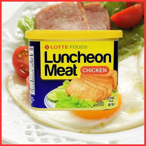 Lotte Chicken Luncheon Meat 340g Shopee Philippines