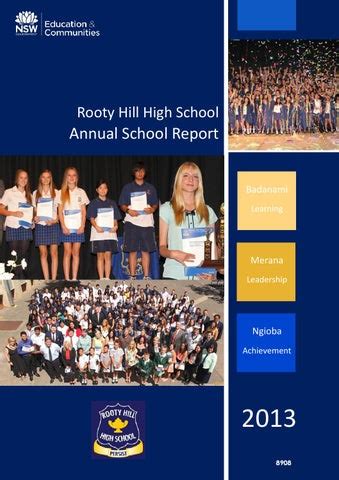 RHHS ASR 2013 by Rooty Hill High School - Issuu