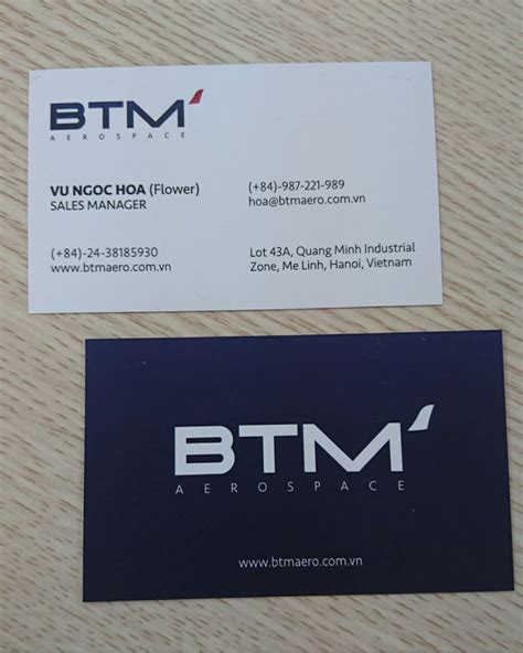 Hướng dẫn viết địa chỉ và chức danh tiếng Anh trong name card