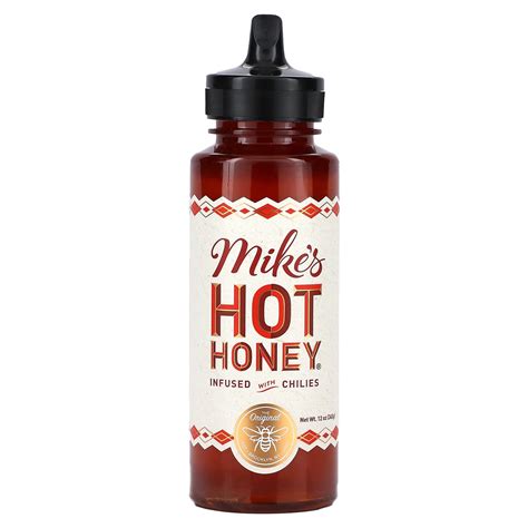 Mike S Hot Honey Infused With Chilies 12 Oz 340 G