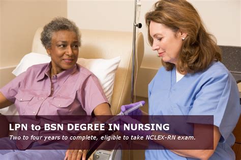 Lpn To Bsn Nursing Degree Program