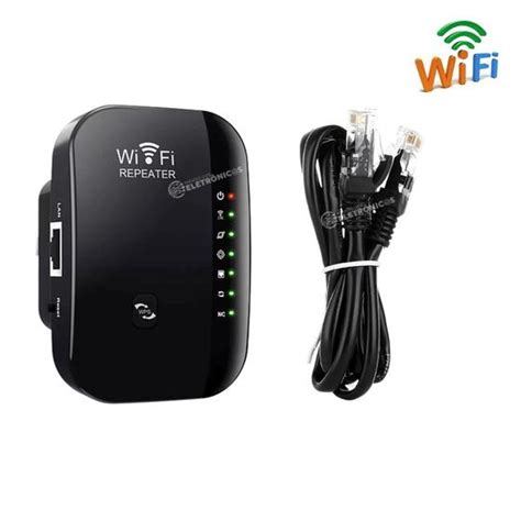 Repetidor De Sinal Wi Fi Expansor Wireless M Internet Kp Pr Pde